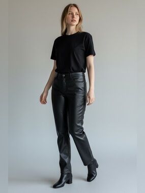 2/$30 LOFT Faux Leather Pants Trousers Jeans